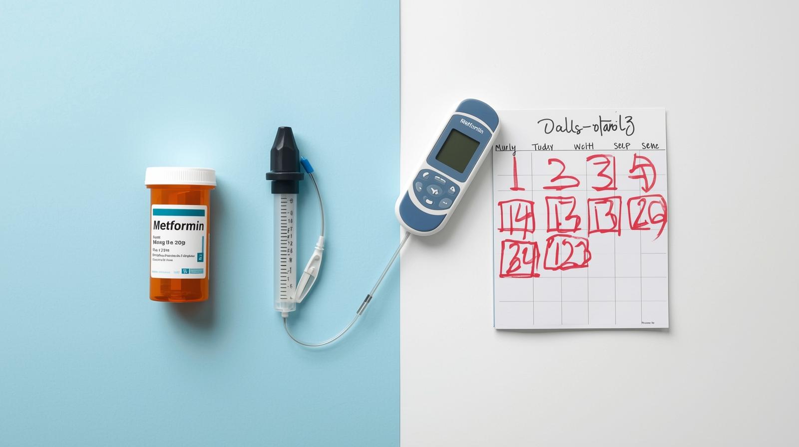 Metformin diabetes medication and health management tools